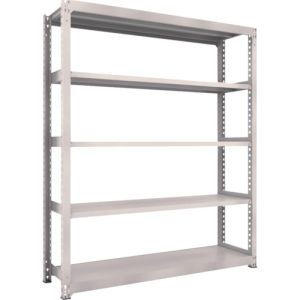 トラスコ TRUSCO トラスコ M3型中量棚 1800×471×H2100 5段 単体 ネオグレー M3-7655 NG メーカー直送 代引不可