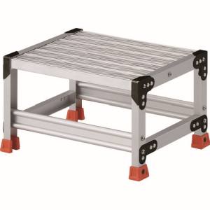 トラスコ TRUSCO トラスコ TSFGR-153 作業用踏台 アルミ製 グレーチング仕様 SUS金具 1段 高さ0.3m 天板500×400 TRUSCO メーカー直送 代引不可 沖縄 離島不可