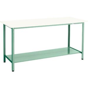 トラスコ TRUSCO トラスコ HSAE型立作業台 1800×900×H900 下棚2枚付 1台 HSAE-1809LT2 メーカー直送 代引不可 北海道・沖縄・離島不可