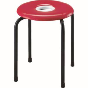 トラスコ TRUSCO トラスコ ドーナツイス φ320×H420mm レッド TDNT-R