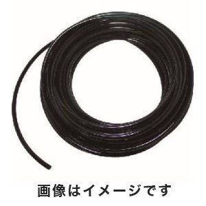 トラスコ TRUSCO トラスコ TPT-0604-100BK ウレタンチューブ 6×4.0 100M 黒 TRUSCO