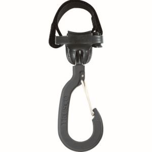 トラスコ中山 TRUSCO ベルトで止めるフック 自在式外れ止め付きフック 19cmベルト付き 小 HKLJ-190-S メーカー直送 代引不可