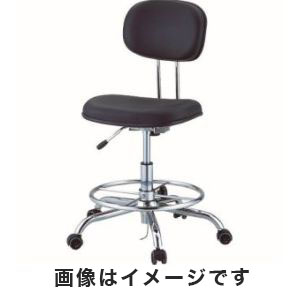 トラスコ中山 TRUSCO 導電クリーンルーム用チェア CC-HEP2 メーカー直送 代引不可