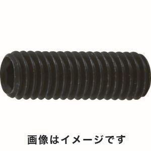 トラスコ中山 TRUSCO 六角穴付き止めネジ 平先 スチール M5×16 40本入 B63-0516