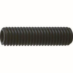 トラスコ中山 TRUSCO 六角穴付き止めネジ 平先 スチール M8×12 60本入 B63-0812