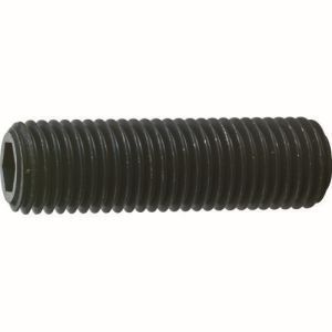 トラスコ中山 TRUSCO 六角穴付き止めネジ 平先 スチール M16×25 5本入 B63-1625