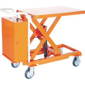 トラスコ TRUSCO トラスコ ハンドリフター 400kg 600×900 電動昇降式 HLAN-400 メーカー直送 代引不可 北海道・沖縄・離島不可