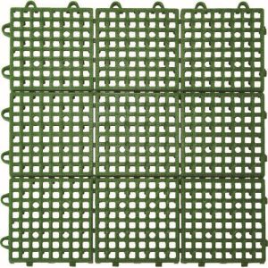 トラスコ TRUSCO トラスコ 抗菌・防炎ジョイントスノコ グリーン TJSD30-GN