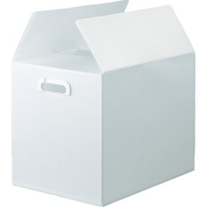 トラスコ中山 TRUSCO ダンボールプラスチックケース 5枚セット A3サイズ 取っ手穴あき 半透明 TDP-A3-5TM メーカー直送 代引不可