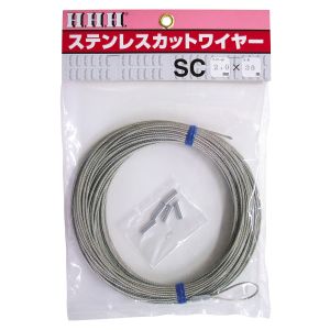 スリーエッチ HHH スリーエッチ SC3×30 ステンレス カットワイヤー 3.0×30M