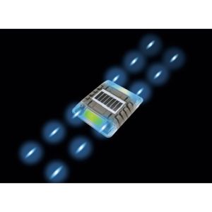 キャットアイ CATEYE キャットアイ LE-260C-B ルミナスアイ マイティC 長寿命型ソーラー式点滅 両面 青