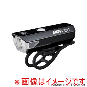 キャットアイ CATEYE キャットアイ #534-4121 充電式ヘッドライト AMPP200 ブラック HL-EL042RC