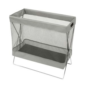 サキ サキ サイドワゴン メッシュ M マジックテープ式 グレー R-350