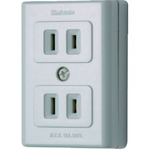 明工 明工 MR2756 エレガントダブルコンセント