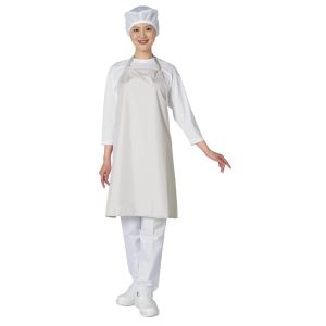 ワコウ ワコウ パステックエプロン E1520 ホワイト