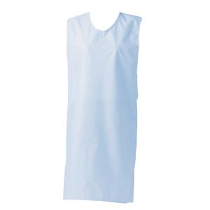 ワコウ ワコウ センシアエプロンノースリーブ E1110-1H ブルー ひも