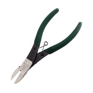 ベストツール ベストツール PN-165 マルビー プラスチックニッパー スリム フラット刃 ビニールグリップ付 165mm