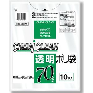 ケミカルジャパン ケミカルジャパン 透明 ポリ袋 CC-201NS