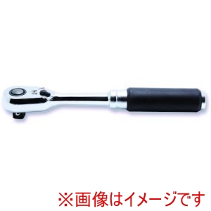 コーケン Ko-ken 山下 3725ZB Z-EAL 3/8 9.5mm SQ. プッシュボタン式ラチェットハンドル 全長178mm