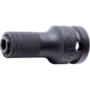コーケン Ko-ken コーケン 14142F6.3 1/2 12.7mm SQ. インパクトビットホルダー スライドチャック  1/4 6.35mm H