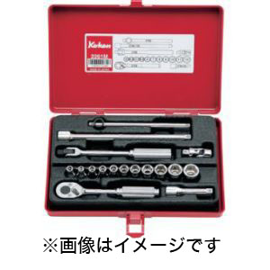 コーケン Ko-ken コーケン 2261M 6.35mm差込 ソケットセット 17ヶ組