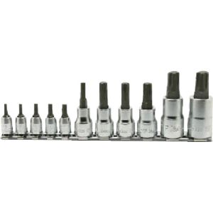 コーケン Ko-ken コーケン RSX02511IP 1/4＆3/8＆1/2SQ. トルクスプラスビットソケットレールセット 11ヶ組