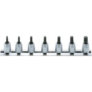 コーケン Ko-ken コーケン RS20257IP 1/4 6.35mm SQ. トルクスプラスビットソケットレールセット 全長28mm 7ヶ組