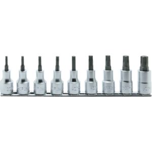 コーケン Ko-ken コーケン RS40259IP 1/2 12.7mm SQ. トルクスプラスビットソケットレールセット 全長60mm 9ヶ組