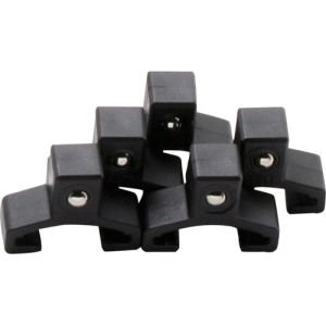 コーケン Ko-ken コーケン CLIP.P/5-1/4 アルミソケットレール用クリップ単品 6.35mm差込 クリップ5ヶ組