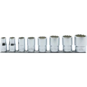 コーケン Ko-ken コーケン RS4400W8 1/2 12.7mm SQ. 6角BSWソケット 英国規格ソケット レールセット 8ヶ組
