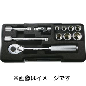 コーケン Ko-ken コーケン P3262M-6P 9.5mm差込 ソケットセット 11ヶ組