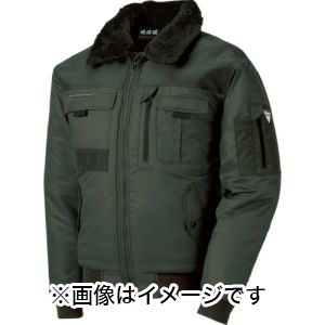 ジーベック XEBEC ジーベック 222 現場服 防寒ブルゾン Lサイズ OD 222-64-L