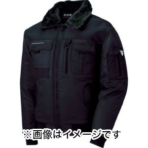 ジーベック XEBEC 222 現場服 防寒ブルゾン 3L 黒 222-90-3L