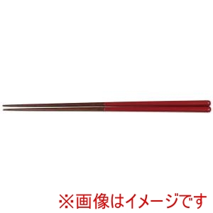 萬洋 MANYO 萬洋 26-289B うるし角箸塗分 赤