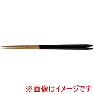 萬洋 MANYO 萬洋 26-288B 細削りとんがり箸 黒