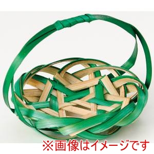 萬洋 MANYO 萬洋 18-044 ぼたんかご 青 手付 6×H1.5