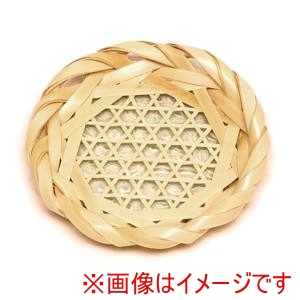 萬洋 MANYO 萬洋 22-114 六ツ目荒目コースター白