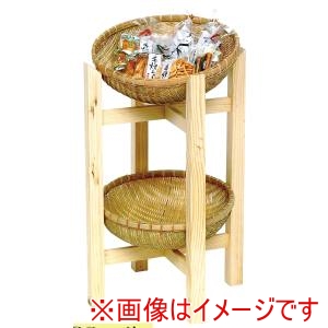 萬洋 MANYO 萬洋 15-707M 木製飾り台かご付 中