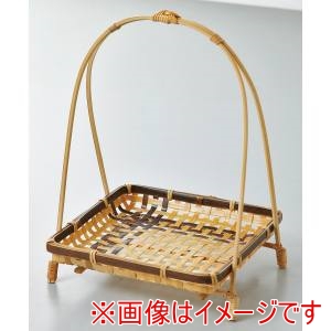 萬洋 MANYO 萬洋 21-891S 四ツ目角ワンタッチ虎竹 小