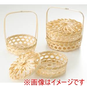 萬洋 MANYO 萬洋 21-933S 野菊二段かご 白 小