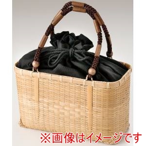 萬洋 MANYO 萬洋 57-145A 竹バック ゴザメ 白