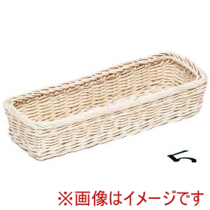 萬洋 MANYO 萬洋 16-616A 籐角長ナイフ、フォーク入白