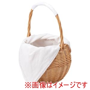 萬洋 MANYO 萬洋 57-170A 柳ラウンドかごバック 白