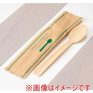 萬洋 MANYO 萬洋 27-032A 竹スプーン17cm 単袋入 100本入