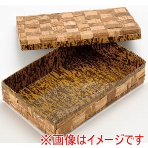 萬洋 MANYO 萬洋 81-027 竹皮編込容器 ハイブリッド 小