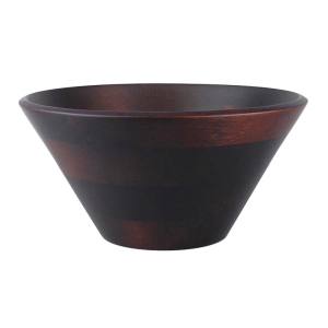 丸十 丸十 ラバーウッド サラダボール ブラウン 16cm 640477