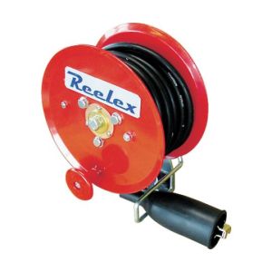 中発販売 リーレックス Reelex Reelex ER-810M 手動巻アースリール 5.5SQ×10m 50Aアースクリップ付中発販売 リーレックス
