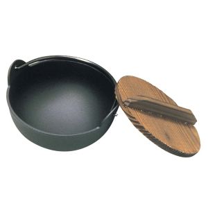 五進 五進 アルミ 田舎鍋 シリコンフッ素加工 27cm