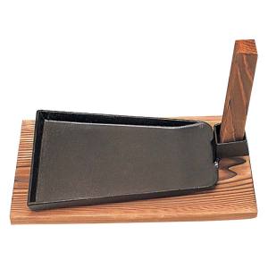 東伸販売 TOSHIN 東伸販売 五進 鉄 ステーキ皿 クワ 大 M-11