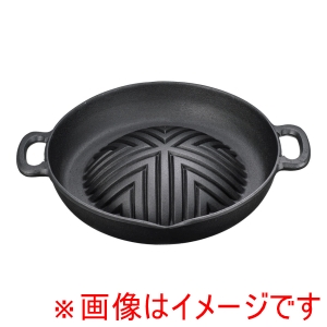 五進 五進 鉄新深型ジンギス鍋 30cm